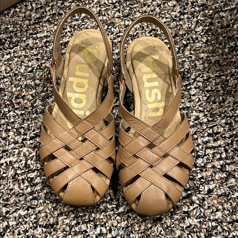 Hush Puppies Tan Sandals